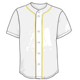 Moldes de confeccion para Camisa baseball UP7941
